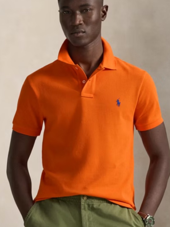 Polo Ralph Lauren Other - Polo golf by Ralph Lauren Bright Orange Short-Sleeve Polo with white  Pony! XL